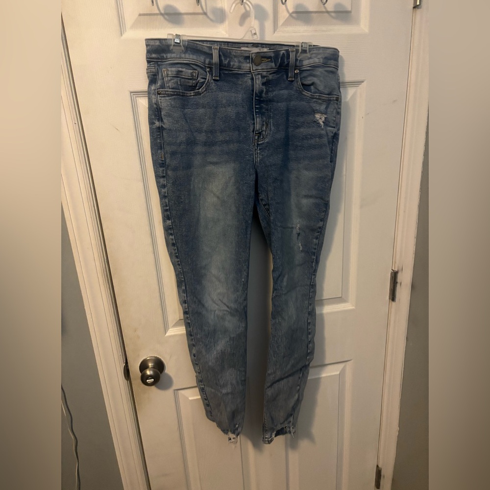 Lane Bryant Light Blue Skinny Jeans